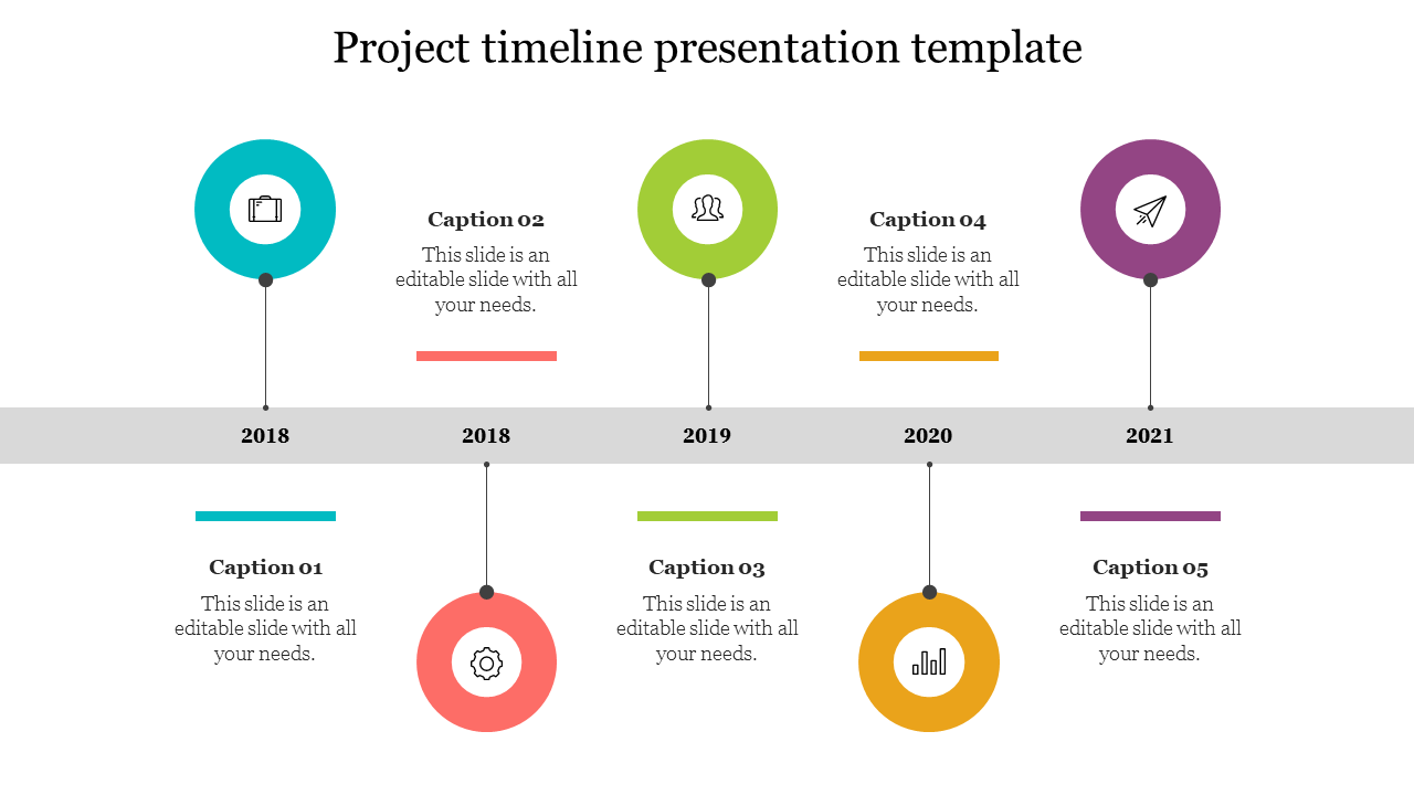 Project Timeline Presentation Templates